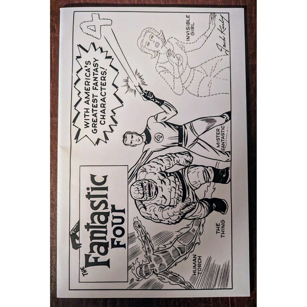 Fantastic Four #1 Hidden Gem‎ 1:100 Sketch Variant 2018 Kirby Art NM Range